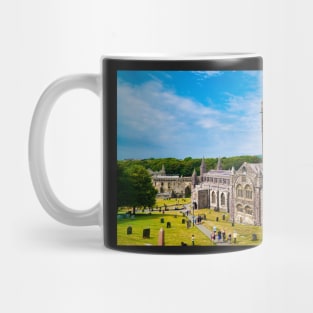 St Davids Cathedral - Historic Buildings - Pembrokeshire, Wales Mug